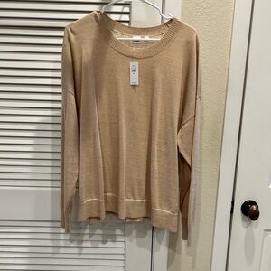 GAP Women's Sweater in Beige